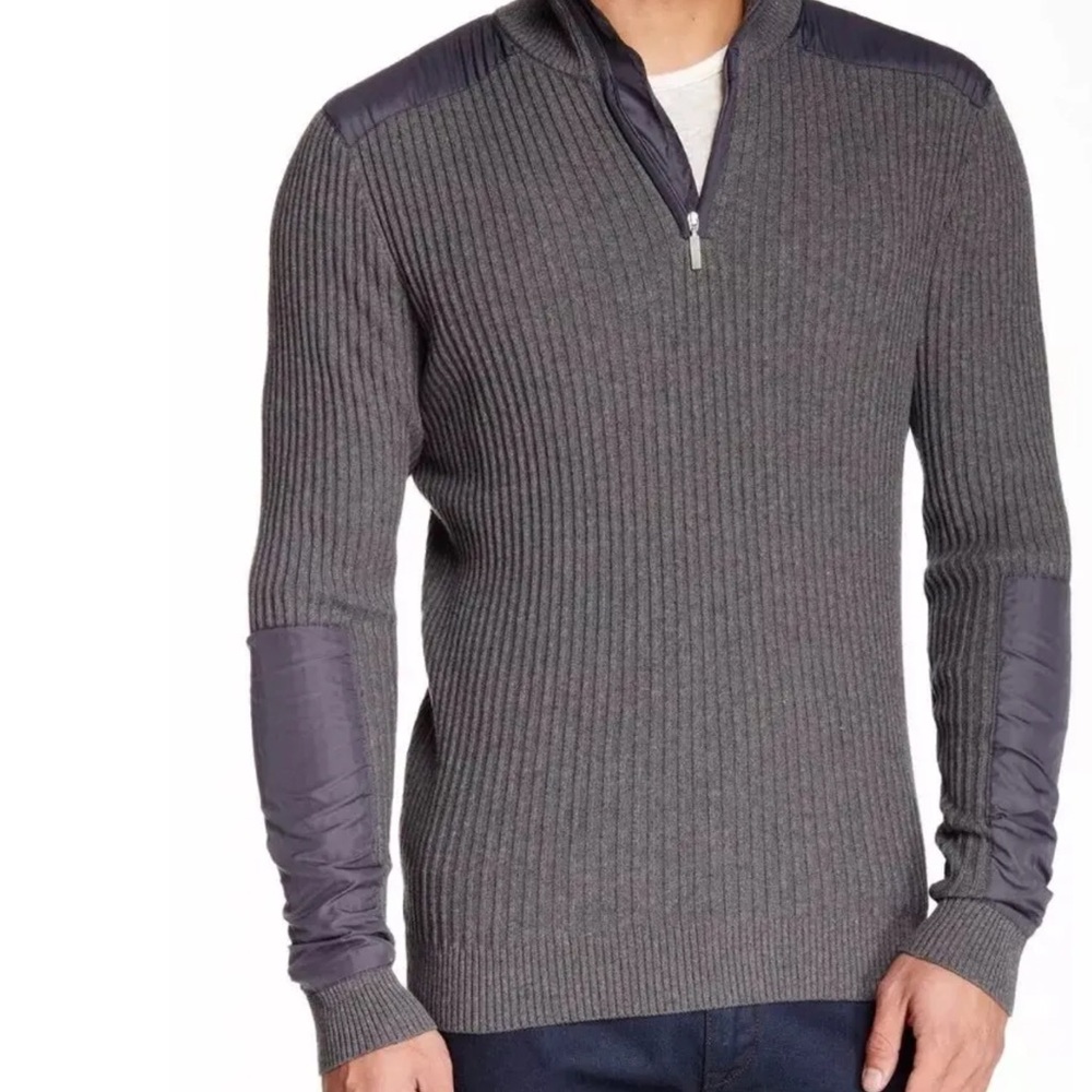 Men's Sweater Half Zip 2XL